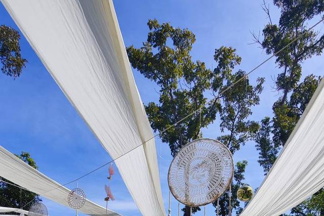 Lawn Area Birthday Decor