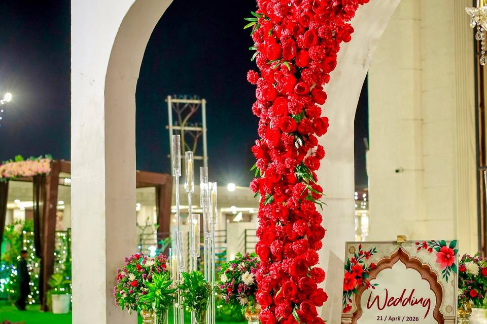 Entrance decor