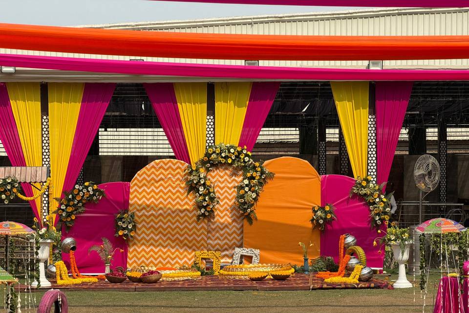 Haldi decor