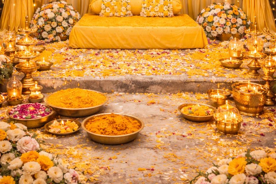 Haldi decor