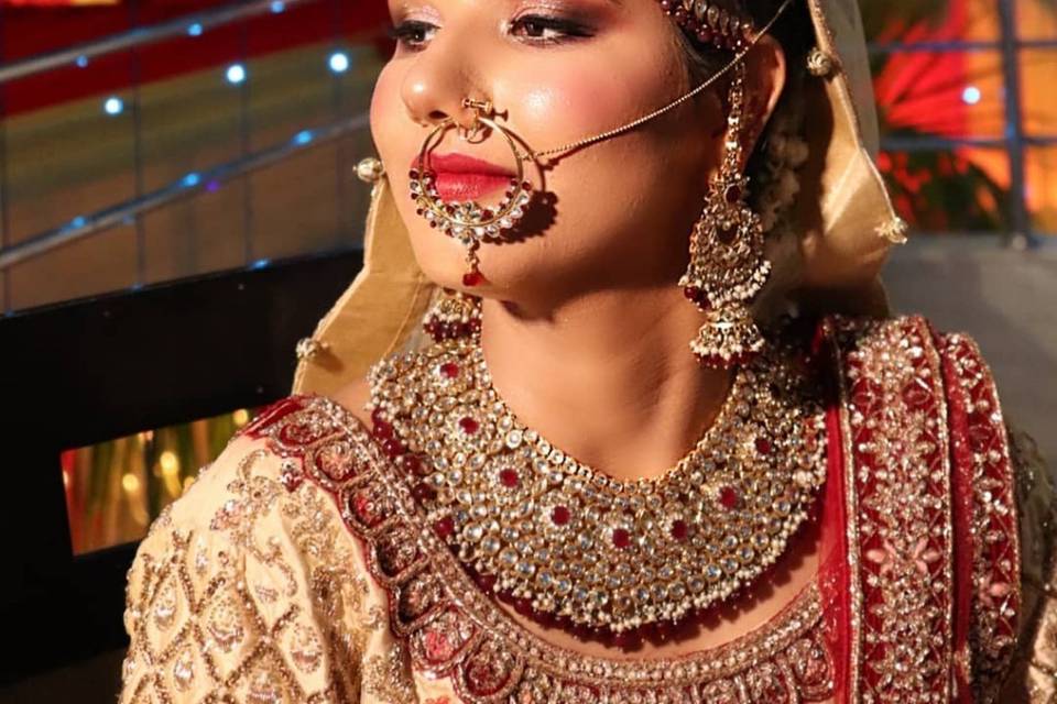 Bridal makeup