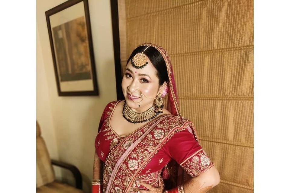 Bridal makeup