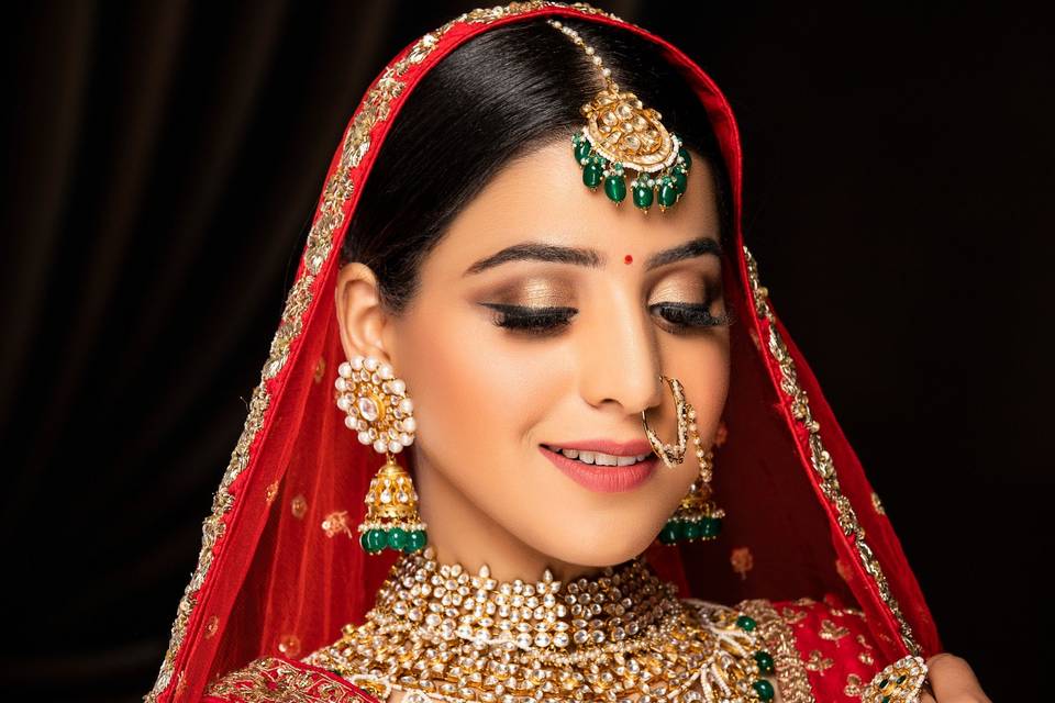 Bridal makeup