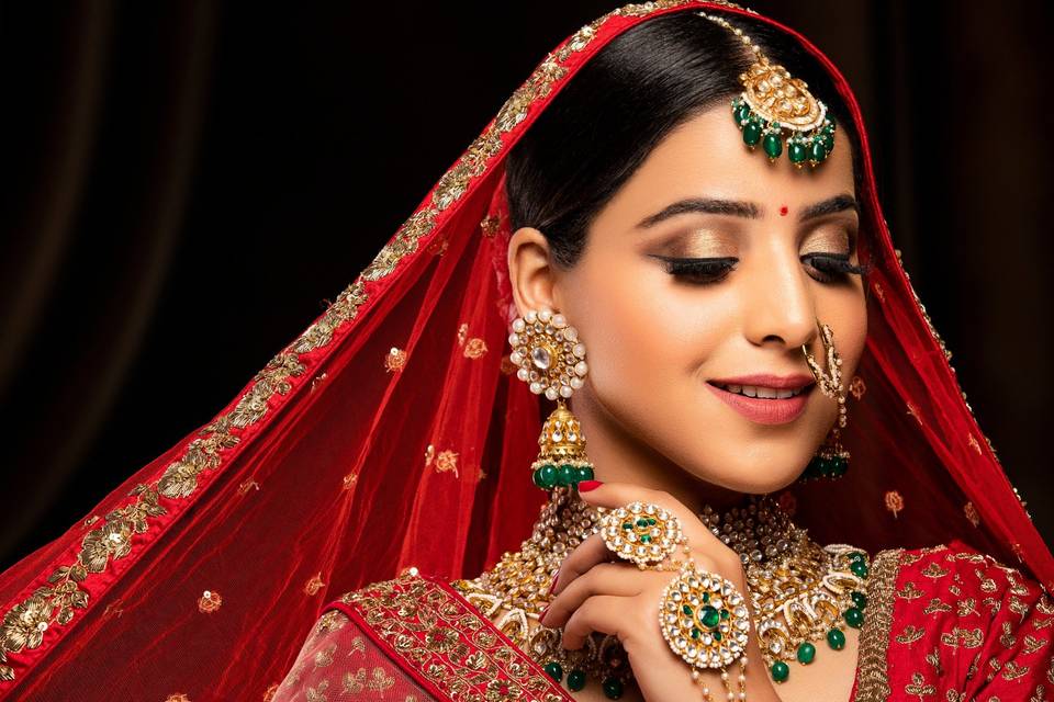 Bridal makeup