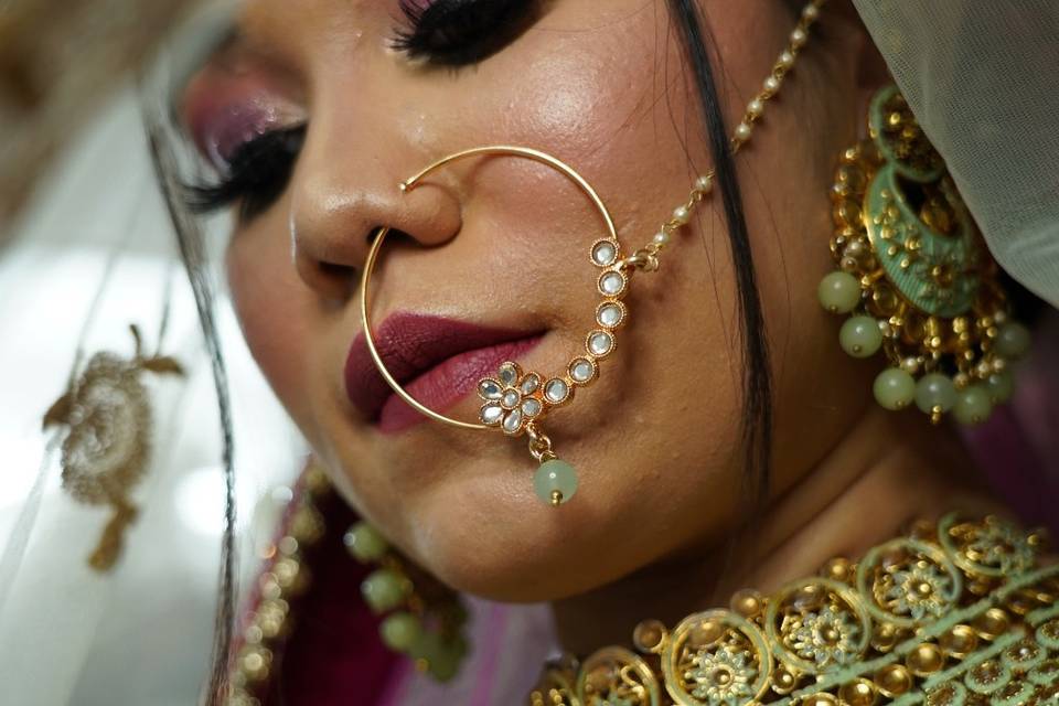 Bridal makeup