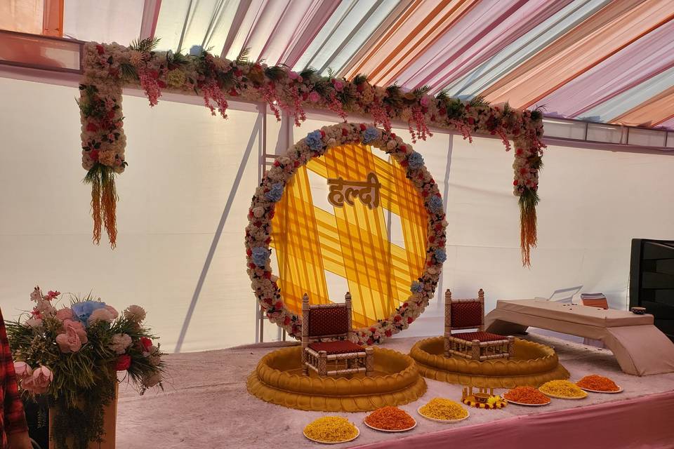 Haldi Setup