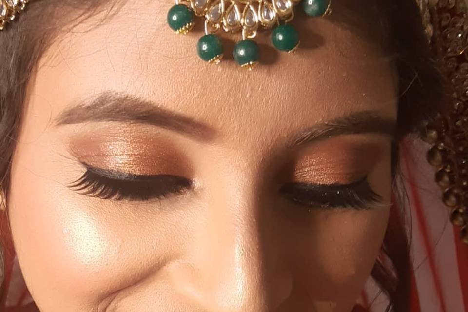 Bridal makeup