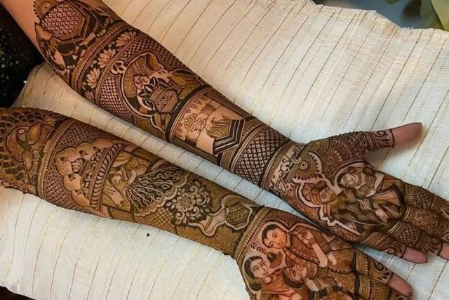 Arun Mehindi Arts in Faridabad Sector 15,Delhi - Best Mehendi Artists in  Delhi - Justdial