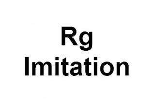 Rg imitation logo