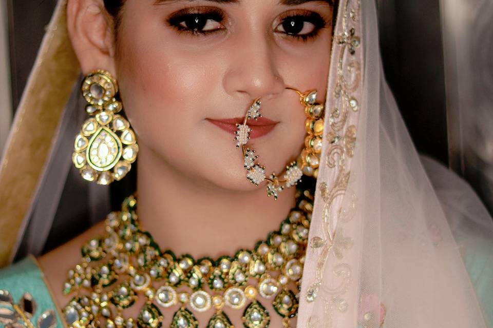 Bridal makeup