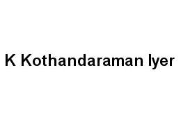 K Kothandaraman Iyer, Deonar East