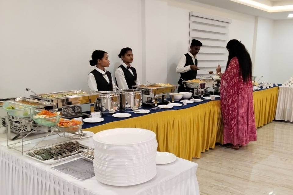 Catering setup