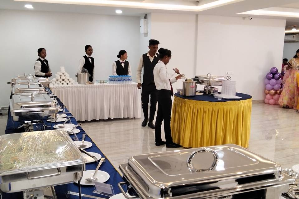 Catering setup