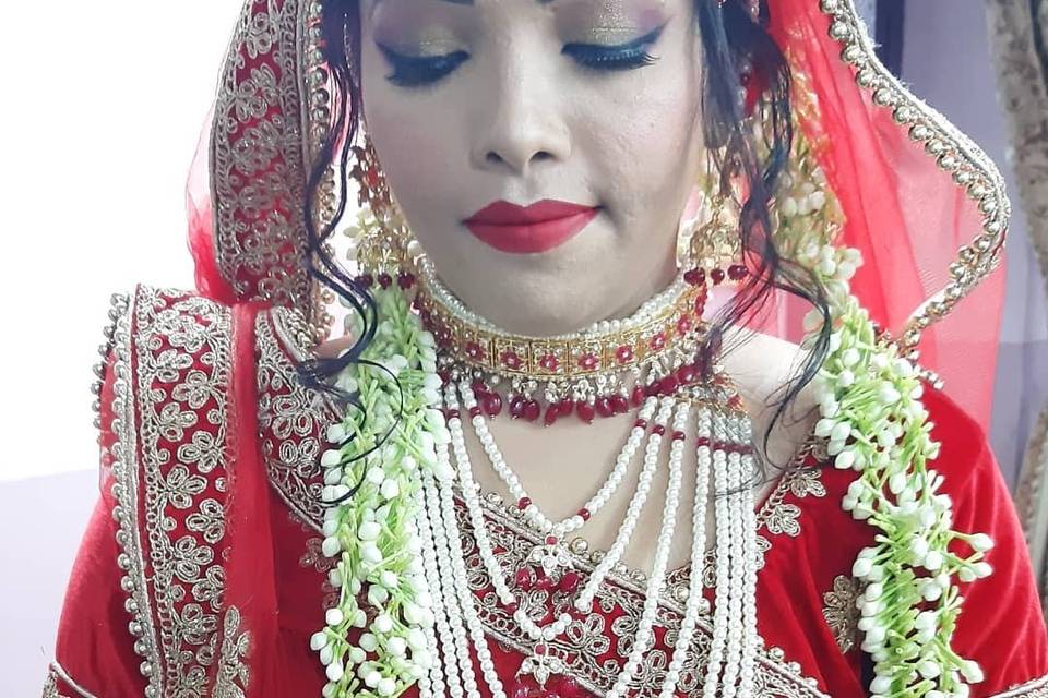 Bridal makeup