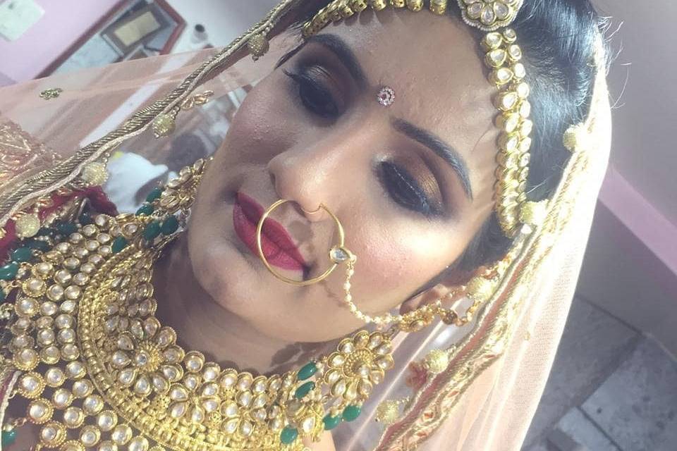 Bridal makeup