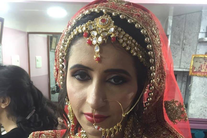 Bridal makeup