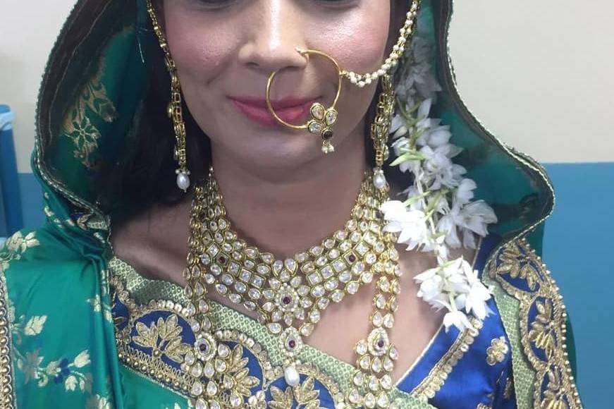 Bridal makeup