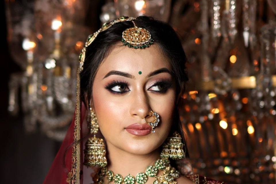 Bridal makeup