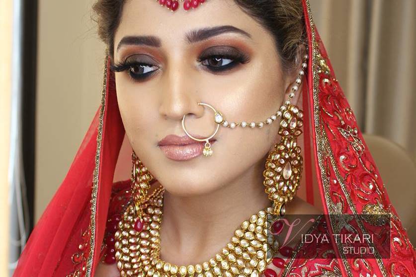 Bridal makeup