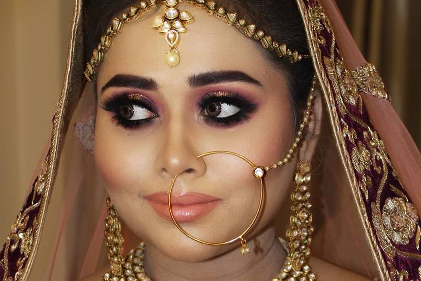 Bridal makeup