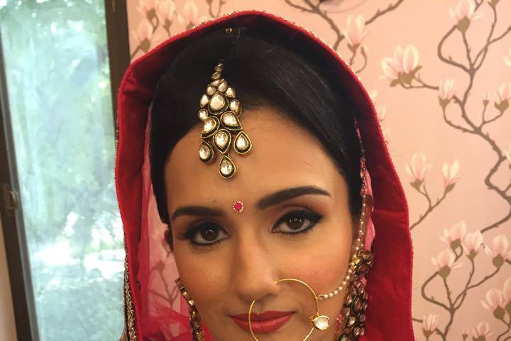 Bridal makeup