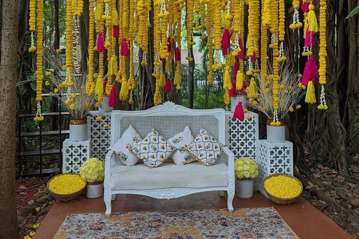 Haldi decor