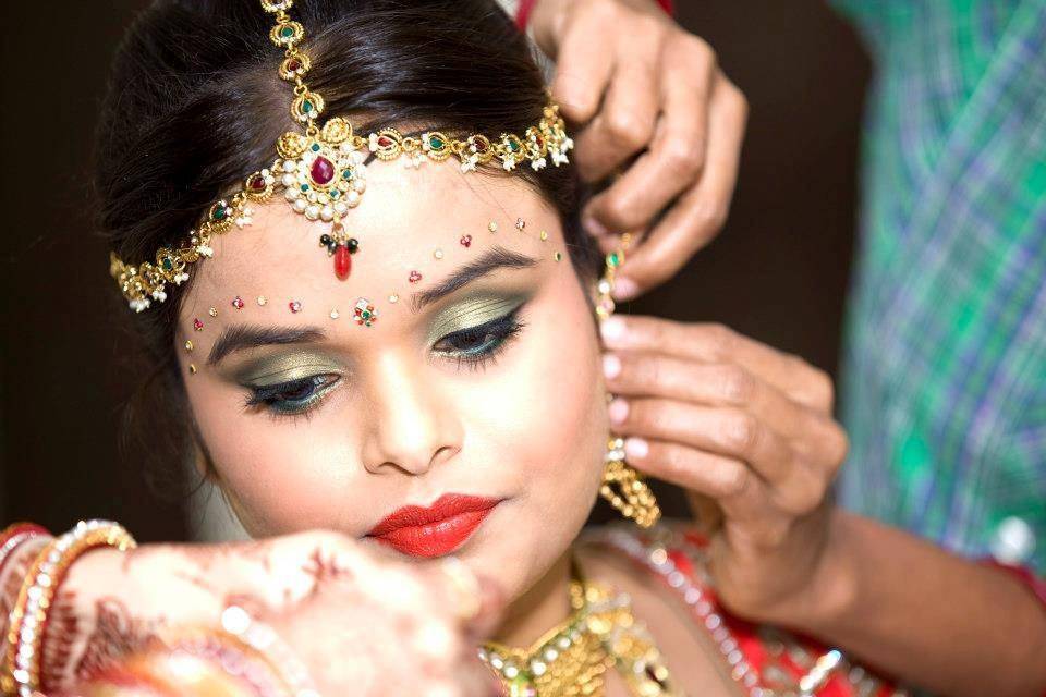 Bridal makeup