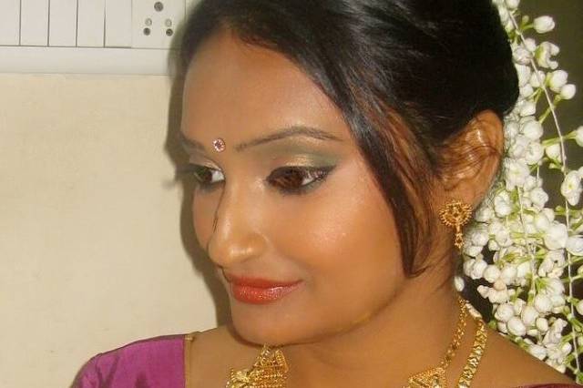 Bridal makeup