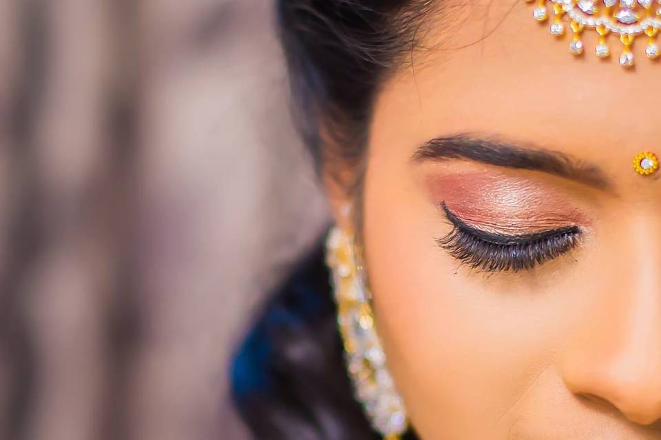 Bridal makeup