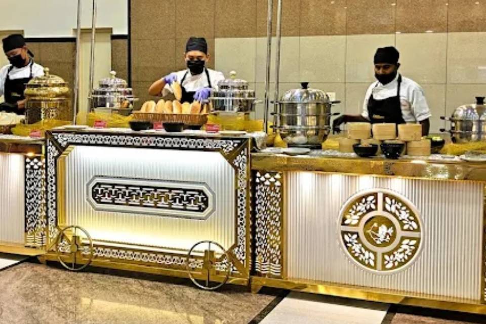 Catering setup