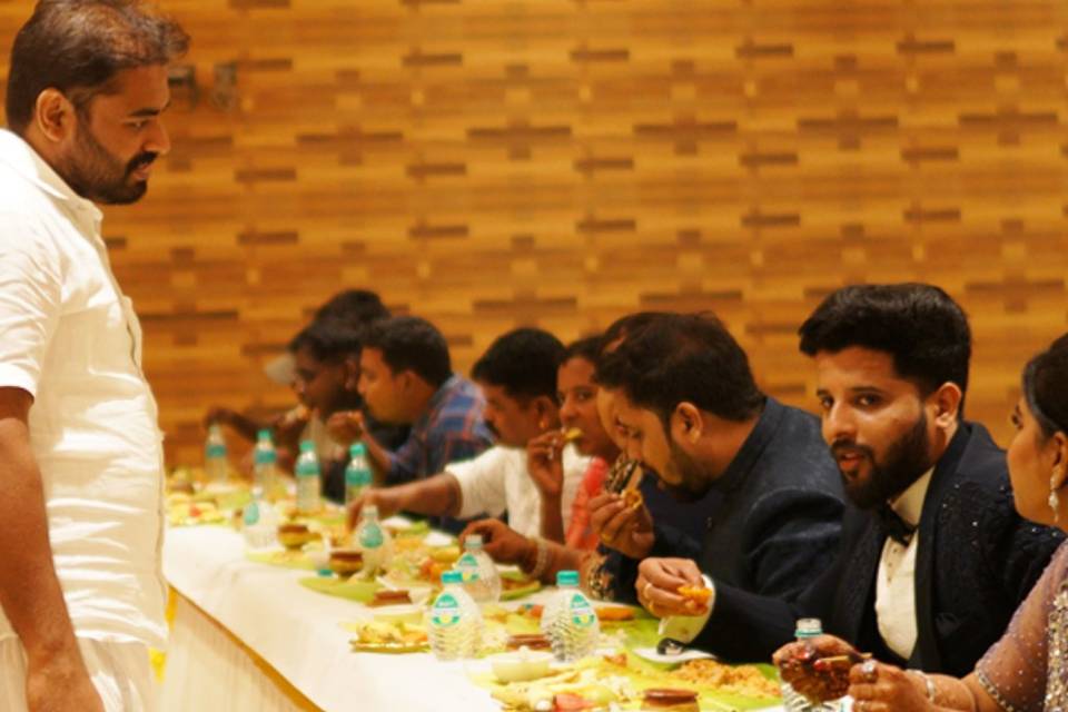 South Indian serving