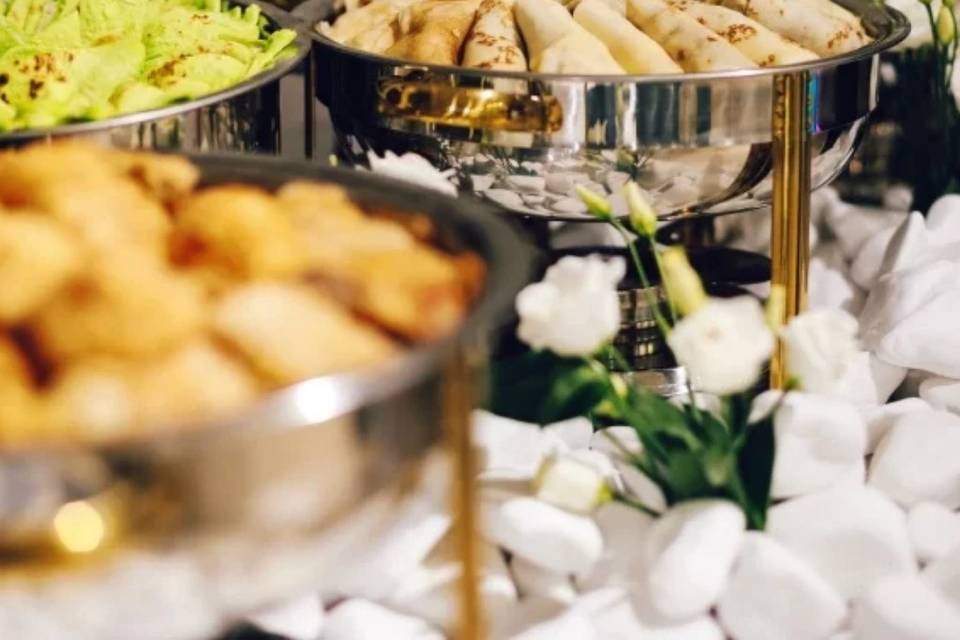 Buffet setup