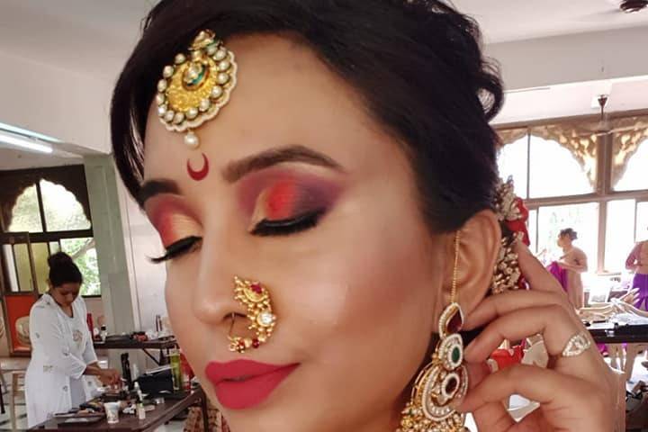 Bridal makeup