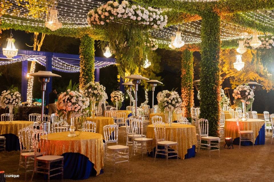 Sangeet Area Decor