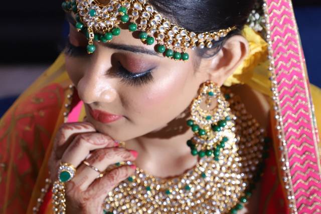 Bridal makeup