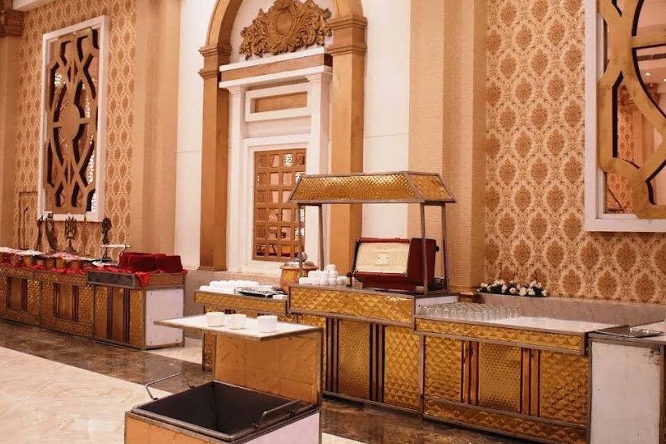 Catering setup