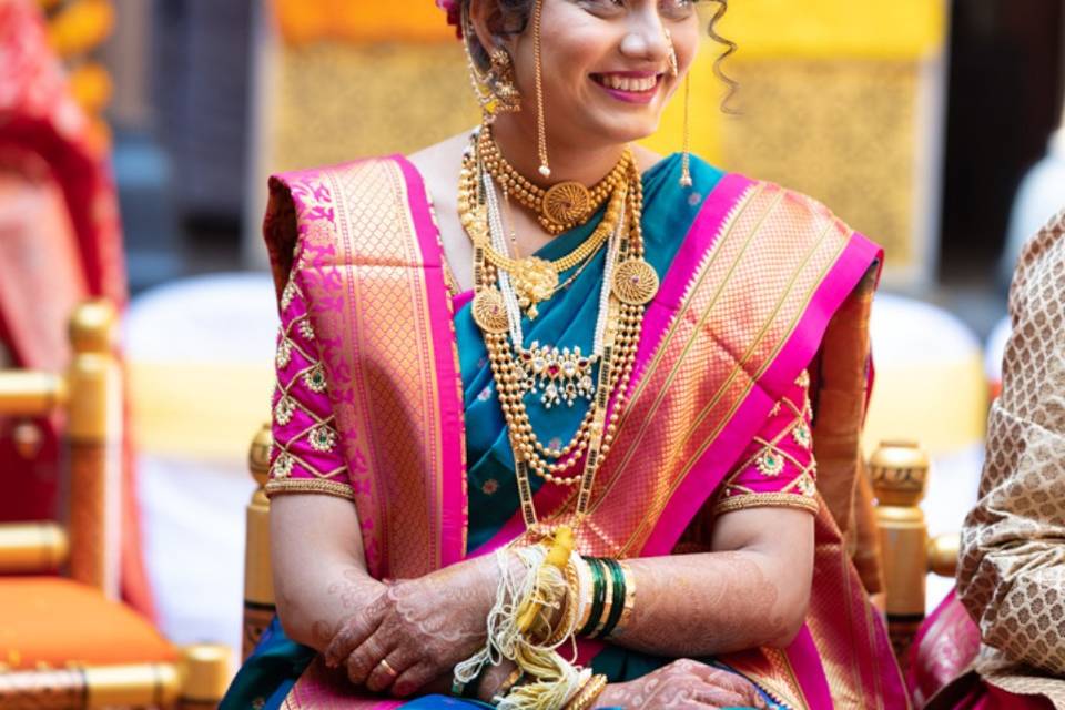 Maharashtrian bride