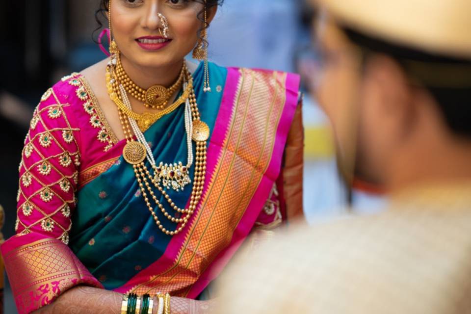 Maharashtrian bride