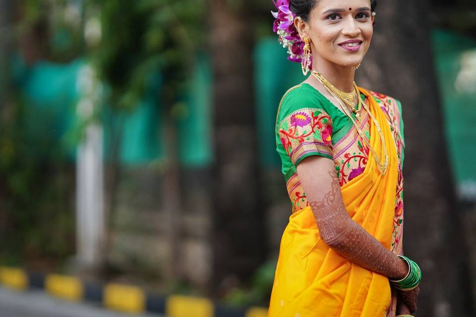 Maharashtrian bride