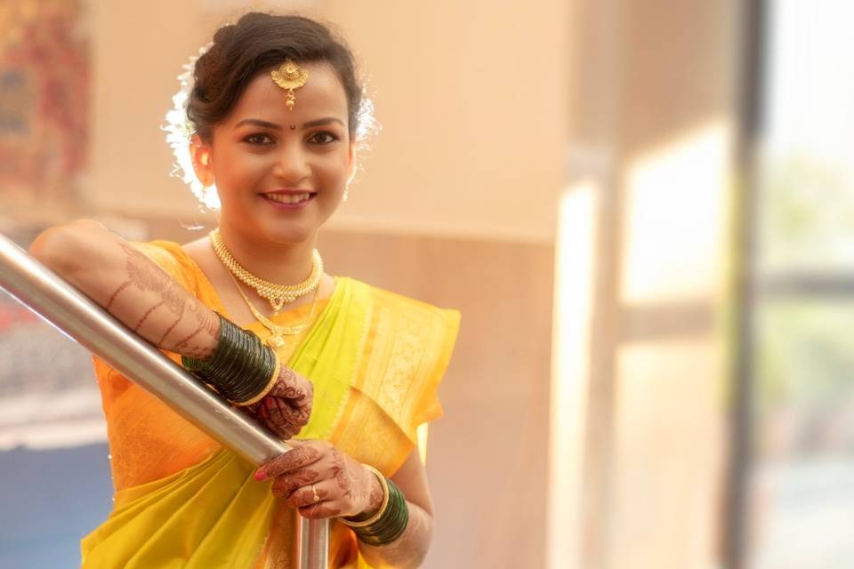 Maharashtrian bride