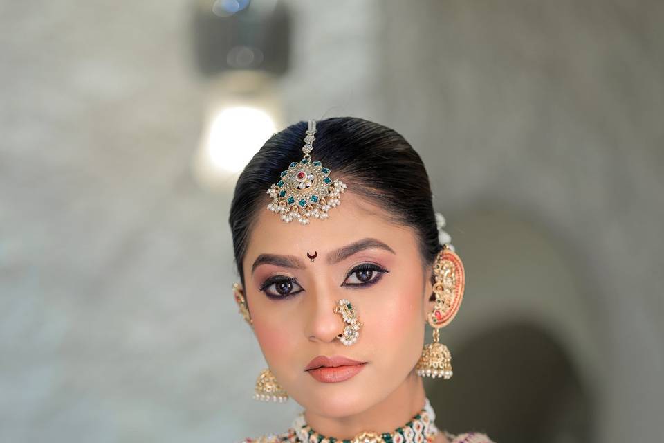 Bridal makeup