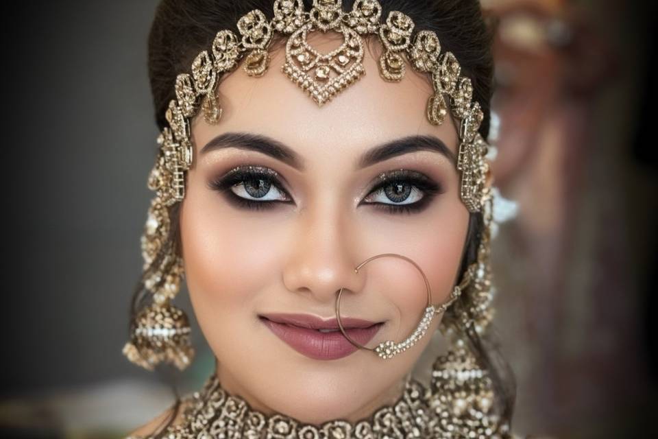Bridal makeup