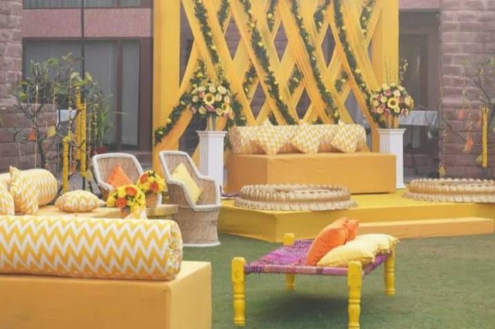 Haldi decor