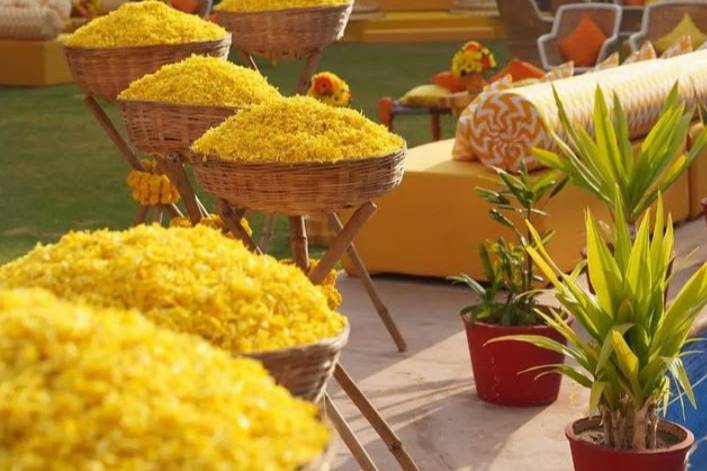 Haldi decor