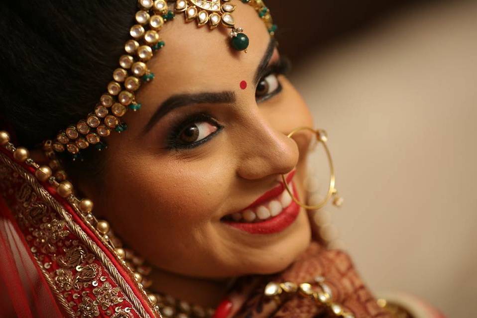 Bridal makeup