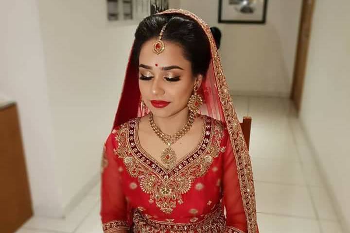 Bridal makeup