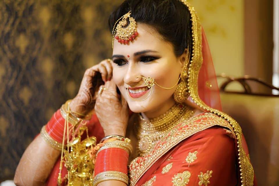 Bridal makeup