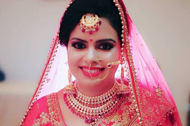 Bridal makeup