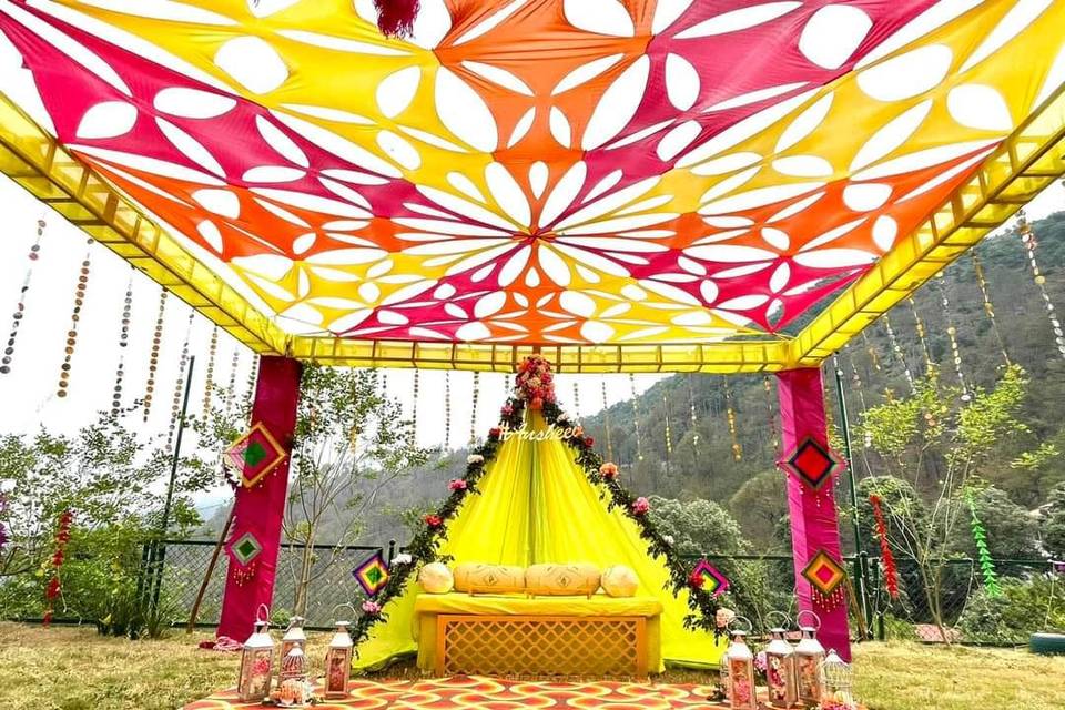 Haldi decor