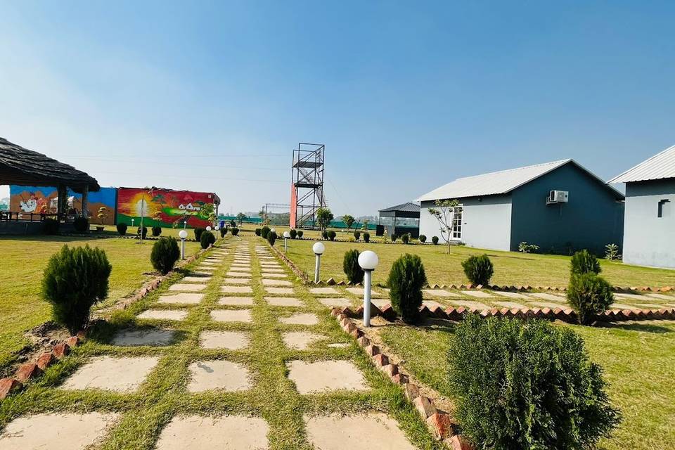 Lawn area